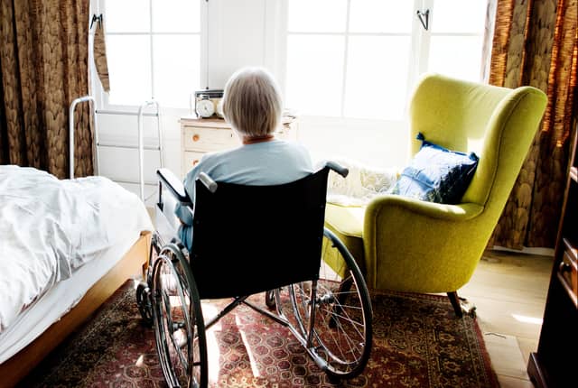 Staff referred to patients as "walkers" and "wheelchairs". (Stock image, Adobe)