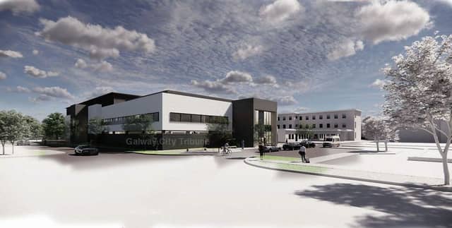 The planned surgical hub at Merlin Park Hospital