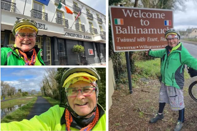 An avid cyclist, Timmy is currently cycling through the area and documenting his journey on his social media platforms.