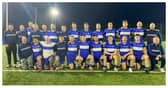 The Pfizer (Kildare) team that defeated reigning champions Kerry's Liebherr