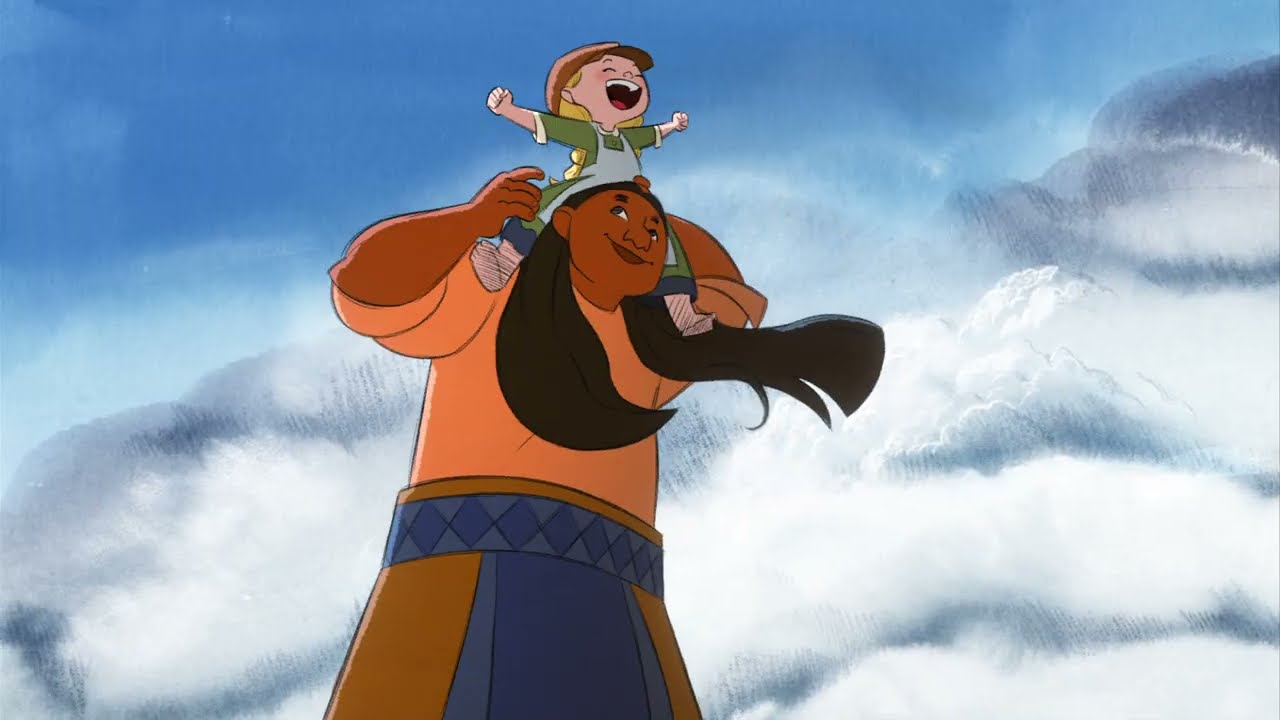 Kindred Spirits will tell the story of Mara and Tushka's journey across America. Image: Cartoon Saloon