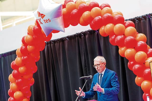 Sk tes opened its new facility in the Shannon Free Zone back in January. Photographed on that day doing the opening was Clare TD and Minister of State Timmy Dooley | PICTURE: Arthur Ellis