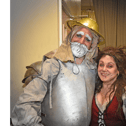 Neill Bourke, who played Cervantes/Don Quixote and Louise Russell as Aldonza/Dolcinea in Carrick-on-Suir Musical Society's production of Man of La Mancha. Picture John Murphy
