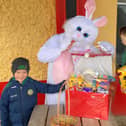 Children enjoying the fun Easter event in Shannon Harbour