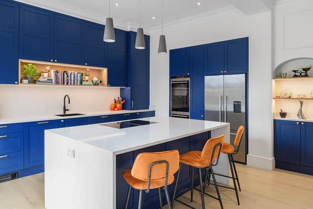 Lighting is often left until later, notes Andrews, “but it has a huge impact on how usable a kitchen is.”