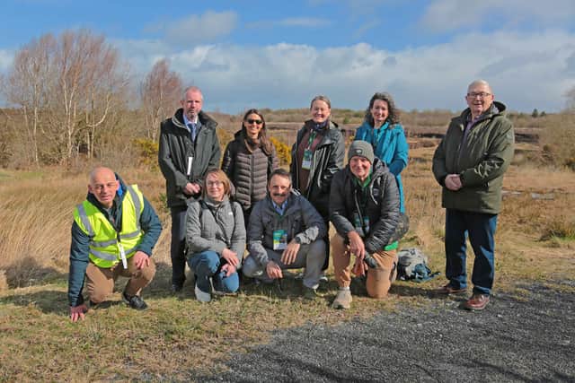 As part of the trip, the delegation visited key sites across the county, starting with the Corlea Trackway Visitor Centre, where they learned about the county’s Just Transition from a peat-based economy to sustainable development.