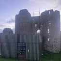 Roche Castle at Hackballscross. Cllr Reilly has written to the OPW (Office of Public Works) enquiring when restoration work will recommence