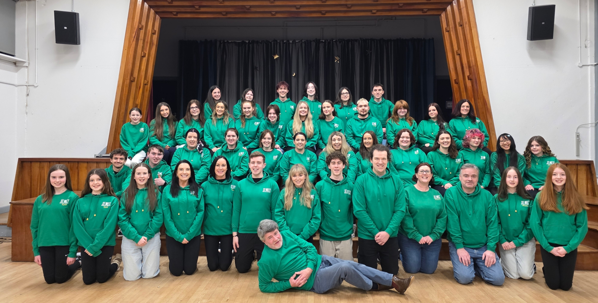 St Mel’s Musical Society cast for the production of ‘The Wizard of Oz’