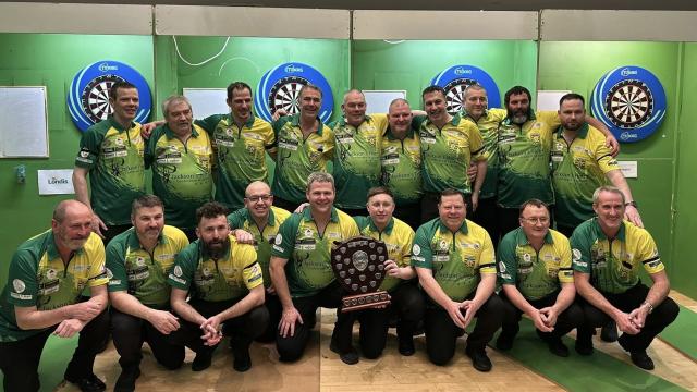 The Donegal team after winning the West Coast Challenge in January