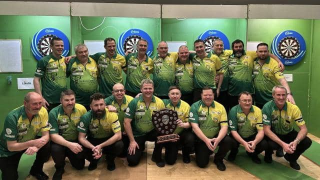 The Donegal team after winning the West Coast Challenge in January