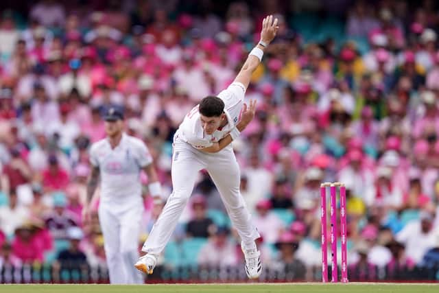 Matthew Potts targets ‘being a workhorse that doesn’t miss’ after Ashes ...