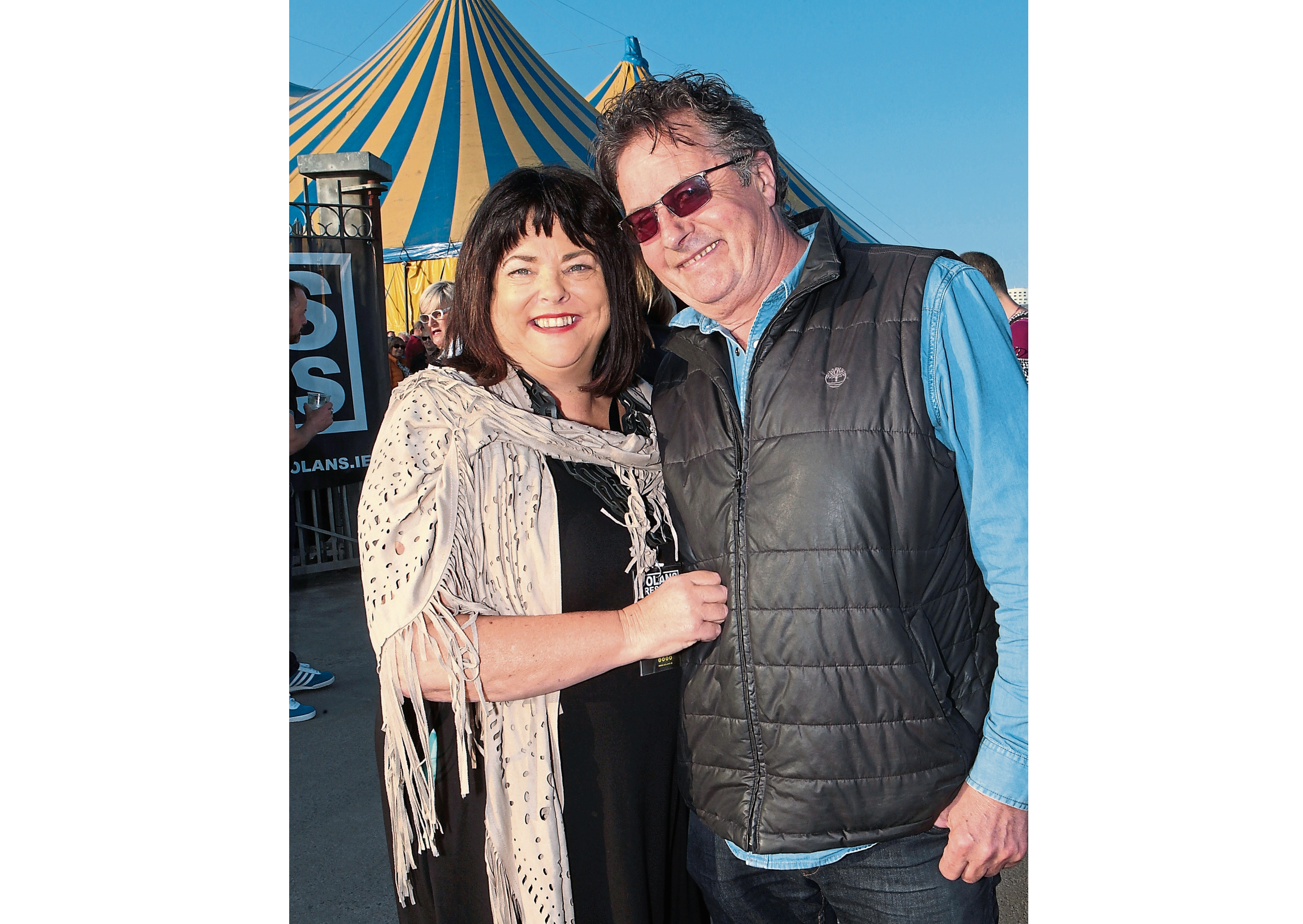 Valerie and Mick Dolan pictured at a Madness concert presented by Dolans' Live at the Docklands, Limerick        Picture: Dave Gaynor