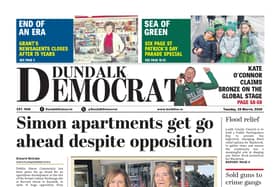 This week's Dundalk Democrat front page