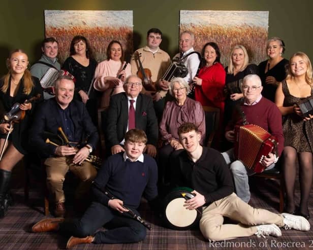 The famed traditional music family the Kinsellas will be honoured at TradFest