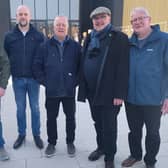 Left to right: Cllr Gerry McMonagle, Richard Shields from Donegal County Council, Cllr Jimmy Kavanagh, Rudolstadt Mayor Jörg Reichl and Cllr Donal Coyle