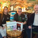 L-R: Karol Kerrane, Carol Meenan, Kieran Davis and Domnhall Mac Fhionnlaoich