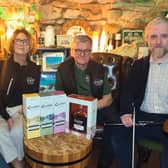 L-R: Karol Kerrane, Carol Meenan, Kieran Davis and Domnhall Mac Fhionnlaoich