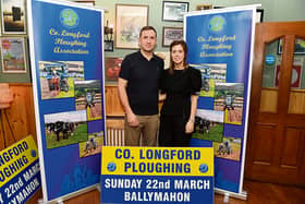 Landowners and hosts Michael and Elaine Delaney  Picture: Frank McGrath