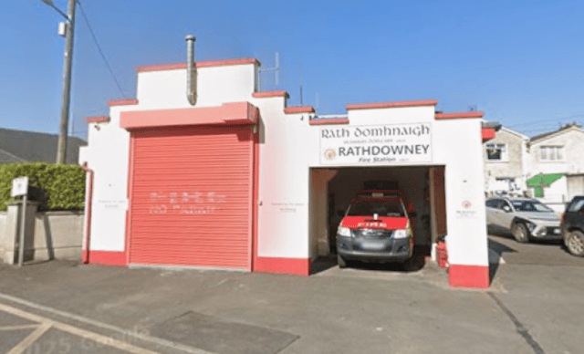 Pictured: Rathdowney fire station. Photo: Google maps