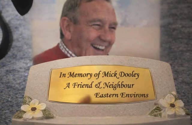 The late Mick Dooley