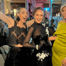 Myself, Kathryn Thomas, and Muireann O'Connell had a fabulous night at The Gossies