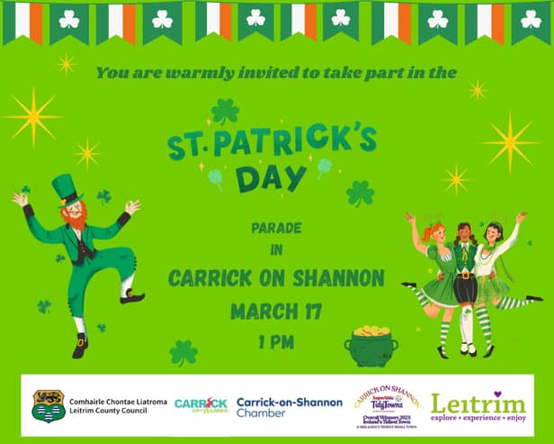 Carrick-on-Shannon is all set for St Patrick's Day!
