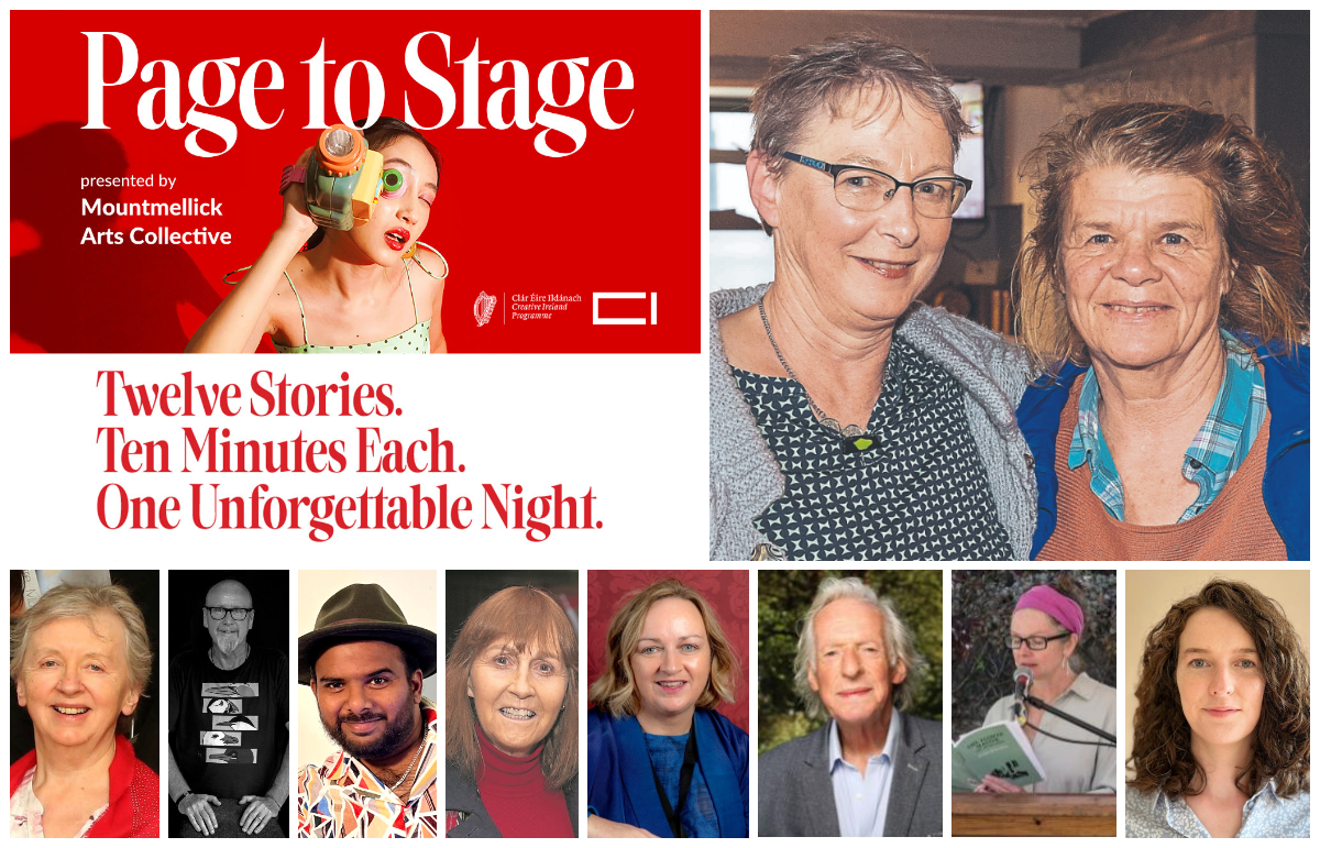 Some of the writers that will have work featured in Page to Stage.