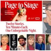 Some of the writers that will have work featured in Page to Stage.