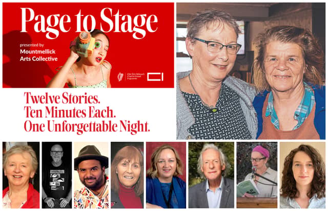 Some of the writers that will have work featured in Page to Stage.