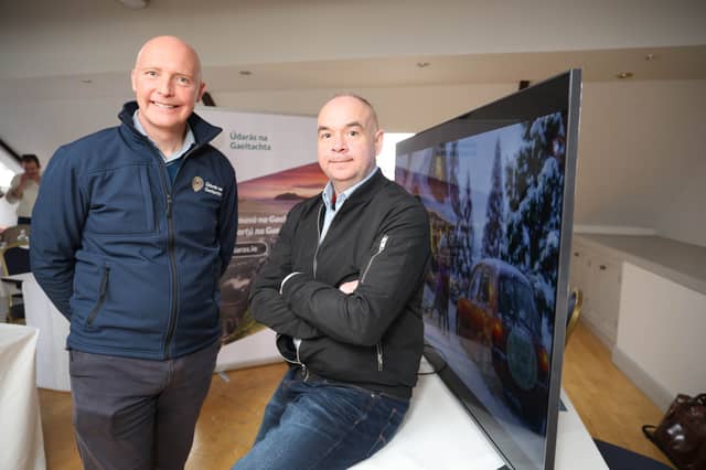 Tomás Ó Síocháin, CEO at Údarás na Gaeltachta and Colm Farrell