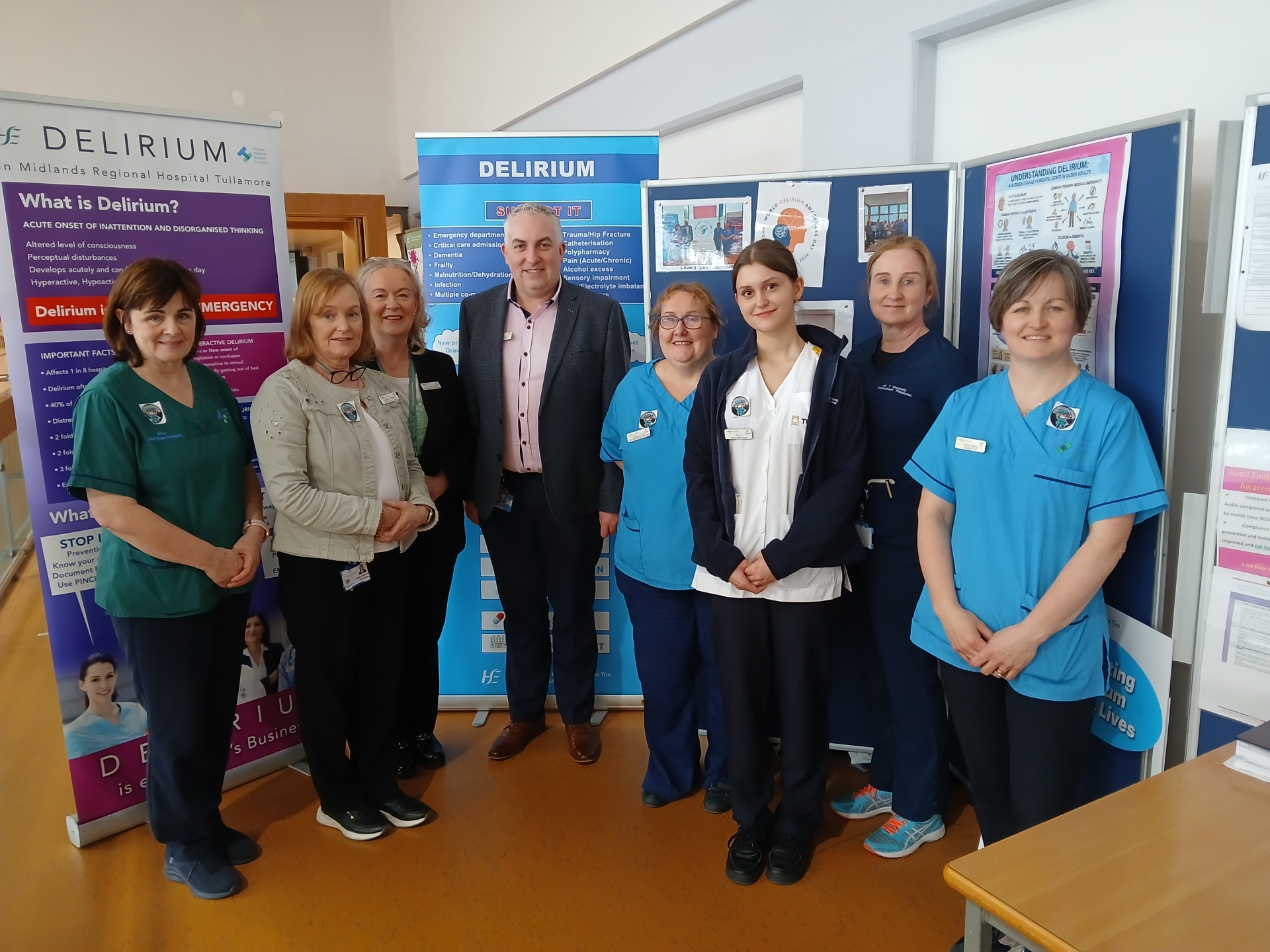 Midland Regional Hospital Tullamore marks World Delirium Awareness Day 2026
