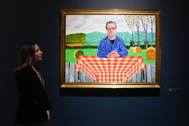 The collection opens at the Serpentine North Gallery on Thursday and features five still life works by the painter as well as five portraits that depict members of his family and carers.