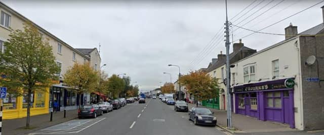 The Main Street of Newbridge. Photograph credit: Google Maps Street View