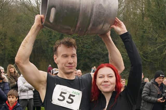 Finnish duo Teemu and Jatta were crowned the 2026 winners on Sunday and won a barrel of local ale.