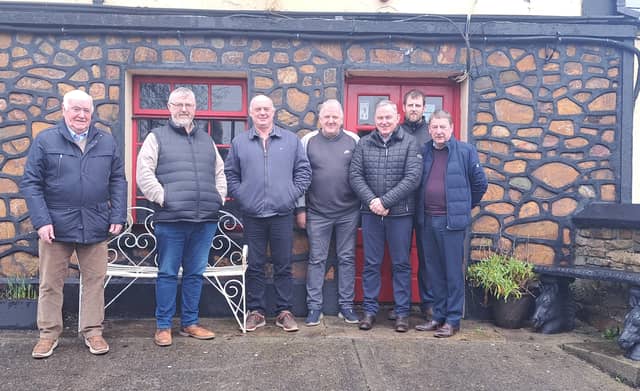 Members of the Coon group co-ordinating a community bid to rescue The Ranchers Return