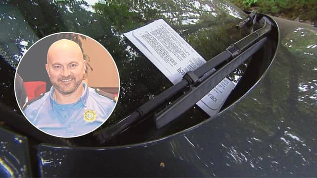 Inspector Padraig Sutton says the perception stems from the removal of on-the-spot tickets, even though enforcement is still ongoing