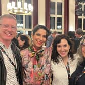 Garry McHugh (Young Irish Film Makers and Screen Kilkenny), Candice Gordon (Irish Embassy Berlin), Flavia Pordominsky (Screen Waterford) and Fiona Kinsella  (Screen Wexford)
