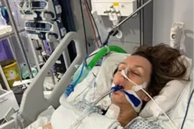 When Easom called for an ambulance, he claimed she had “an accident” and “fallen out of bed”.