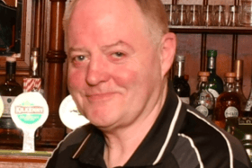 The late Tom McGrath