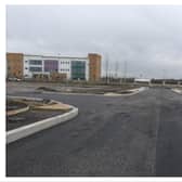 Construction is well underway at the Canal Road Business Park in Portarlington (Photo: Laois County Council).
