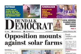 This week's Dundalk Democrat front page