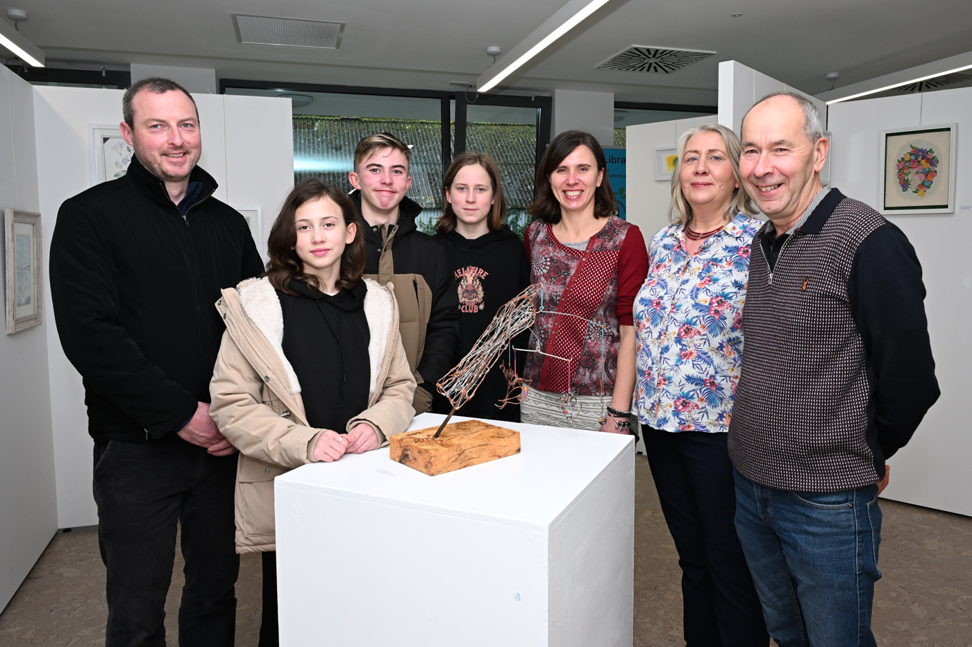 The exhibition is currently running at the Mayfair Library PICTURE: Vicky Comerford