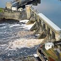 Parteen Weir which feeds water from the Shannon towards Ardnacrusha