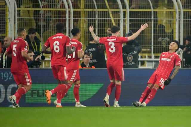 Goals from Murillo, Igor Jesus and Gibbs-White made it a memorable night for Forest as life after Sean Dyche began in freescoring fashion.