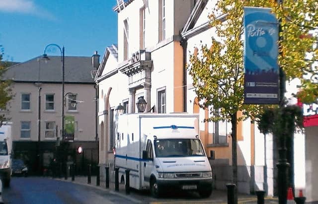 Portlaoise Courthouse on Main Street
