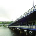 The incident took place on Derry's Craigavon Bridge