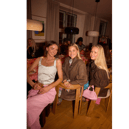 Aoife Mc Namara alongside Olivia & Alice Minns pictured at the Aoife Mc Namara 'AMN World' Dinner during Copenhagen Fashion Week Picture: Romina Introini