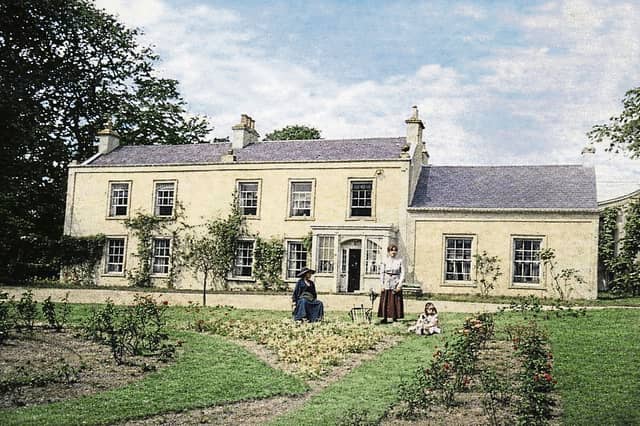 Bellefield House, c.1910. Showing members of the Ievers family in the garden I PICTURE: Courtesy of Karen and Norman Ievers