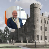 Fianna Fáil Councillor Ciaran Brogan (inset)  previously attended St Eunan’s College