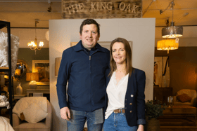 Paul and Emer Lynam pictured in The King Oak in Tullamore